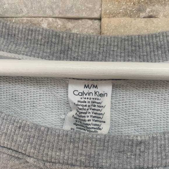 ***2/$20***Calvin Klein Terry Crew, Small - Picture 4 of 5